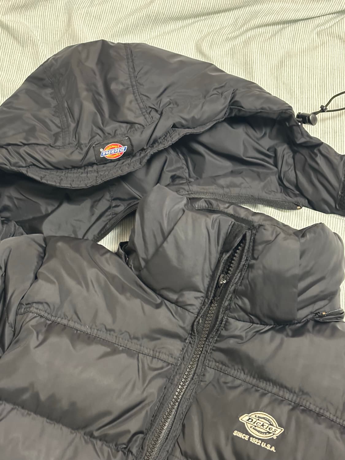 디키즈 패딩 블랙 S 90 상품이미지2