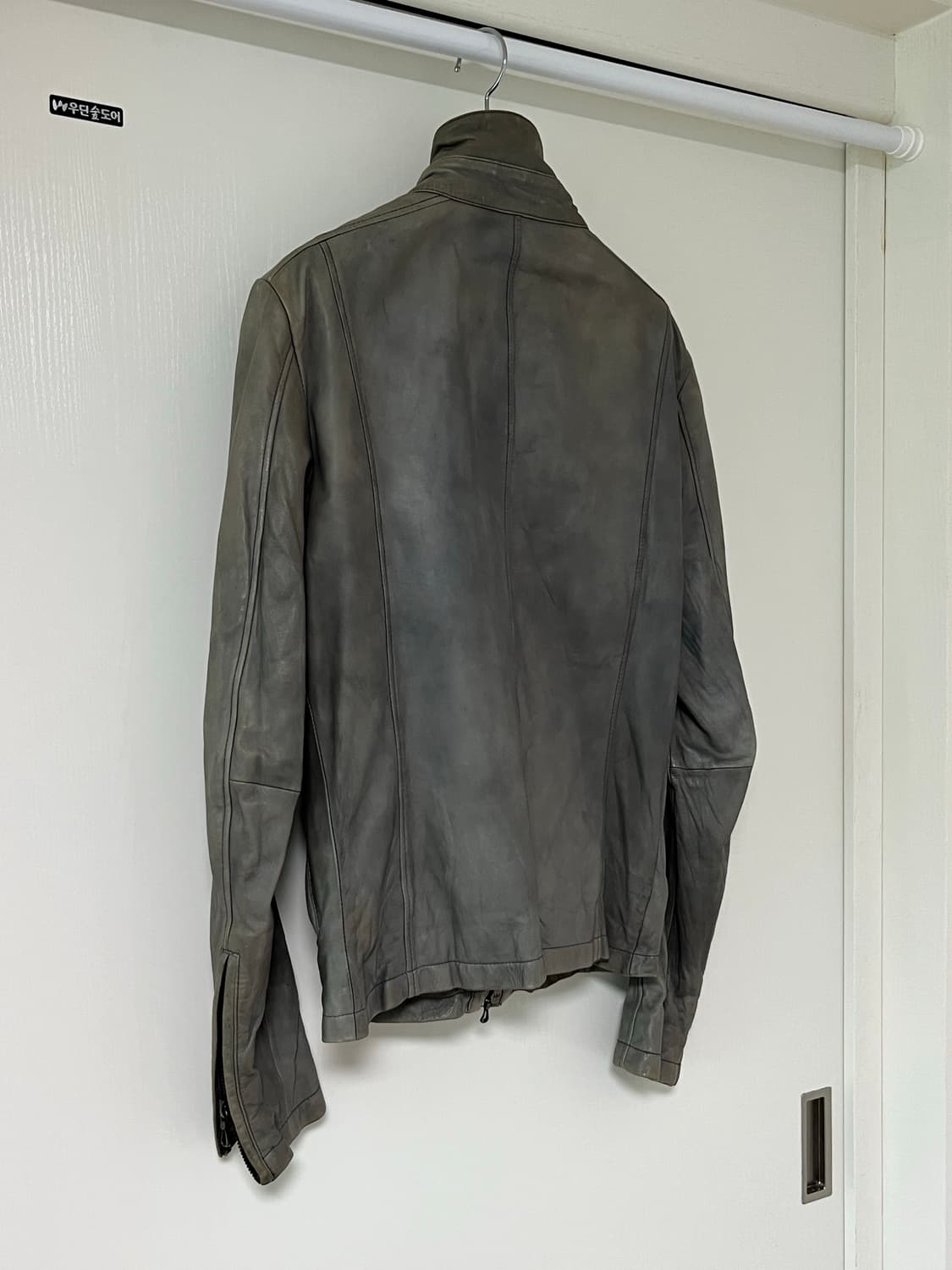 shellac cow leather jacket 상품이미지2