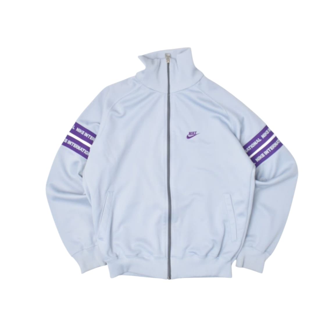90s 나이키 인터내셔널 져지 트랙탑 집업 자켓 L 상품이미지3