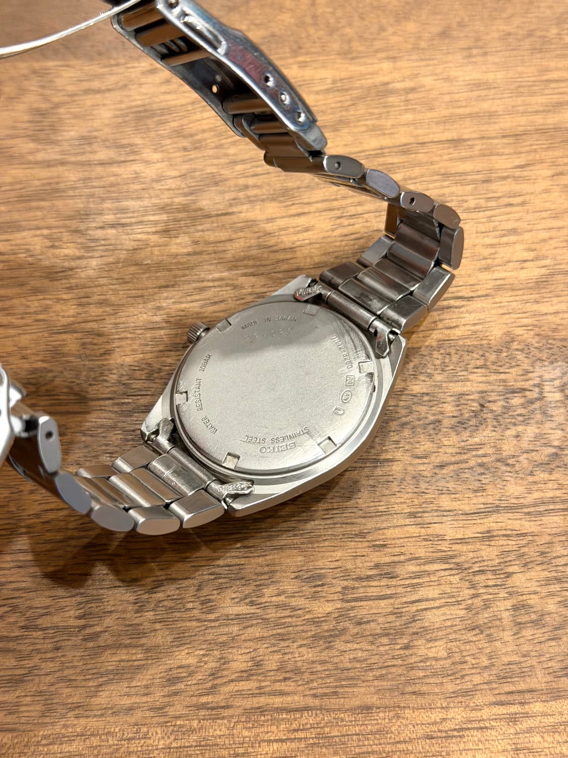 90s Seiko 빈티지 세이코 카키필드 메탈 쿼츠 Japan made 상품이미지10