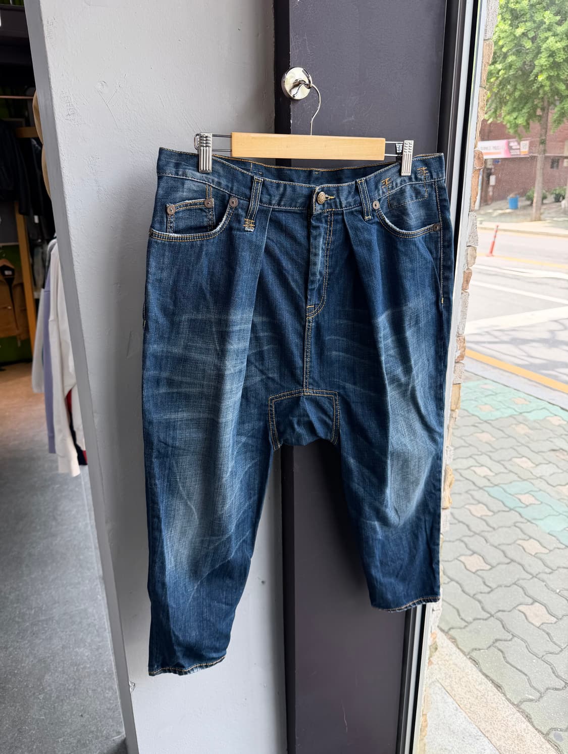 33/ 알써틴 R13 2000AW 데님 배기팬츠 상품이미지3