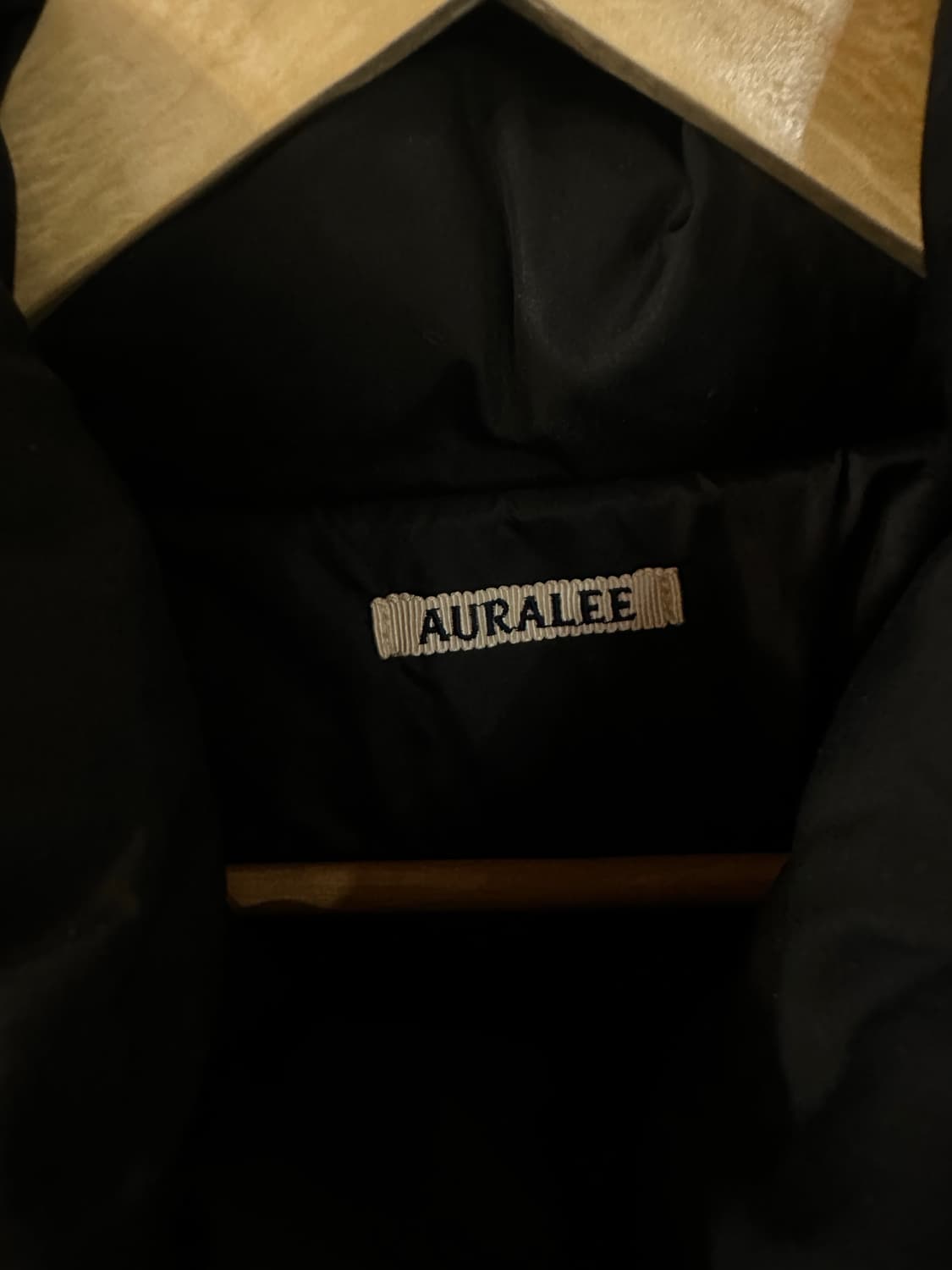 오라리 20AW 수빈 패딩 블랙 5사이즈 상품이미지3