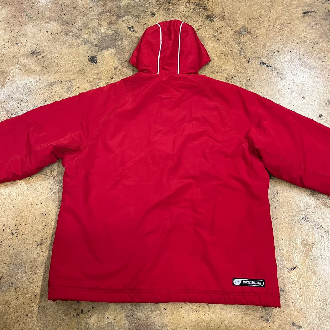 [정품/L] 나이키 레드 바람막이 후드 자켓 b18 상품이미지4