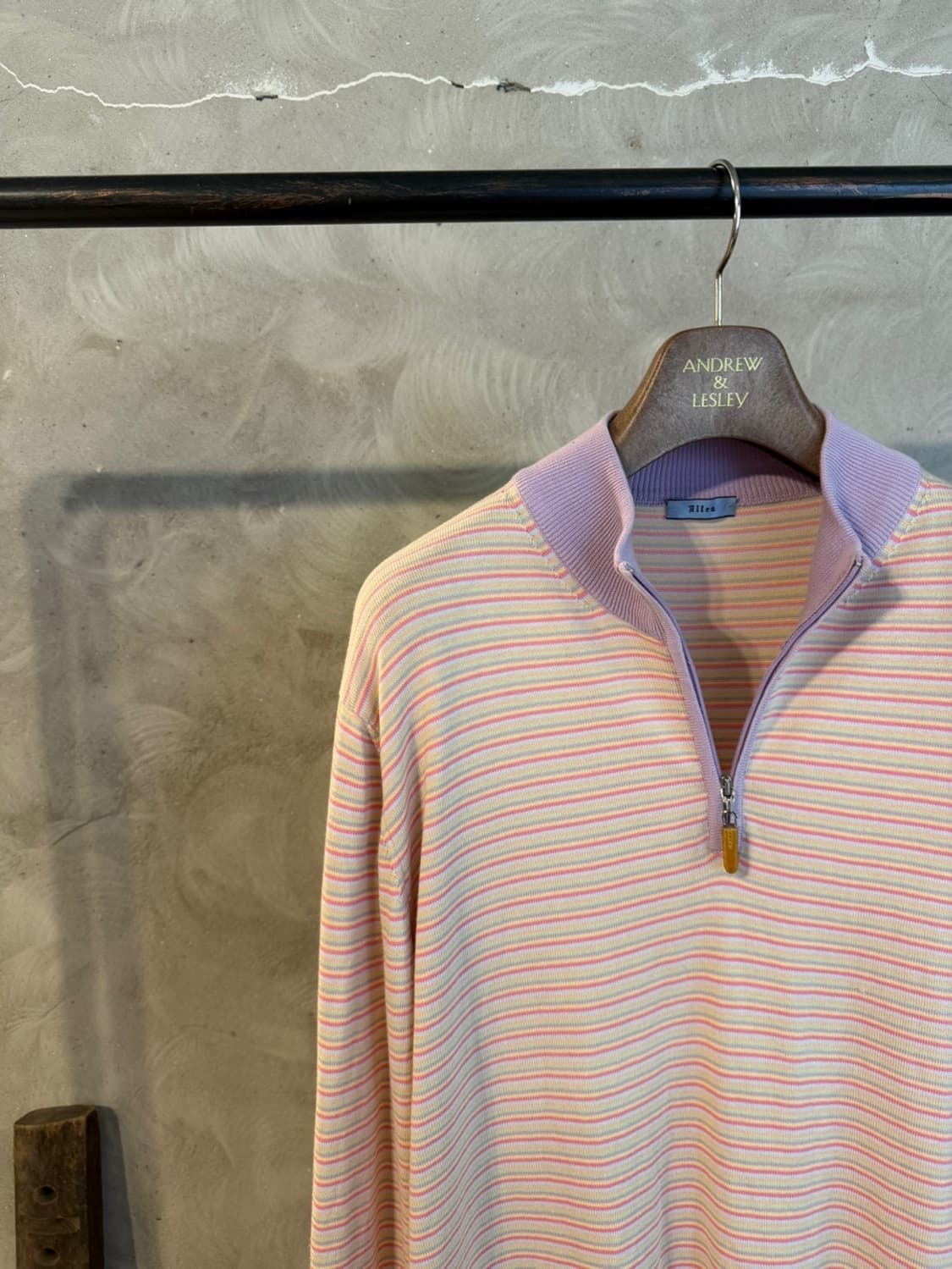 알테아 짚업 니트 100 상품이미지2