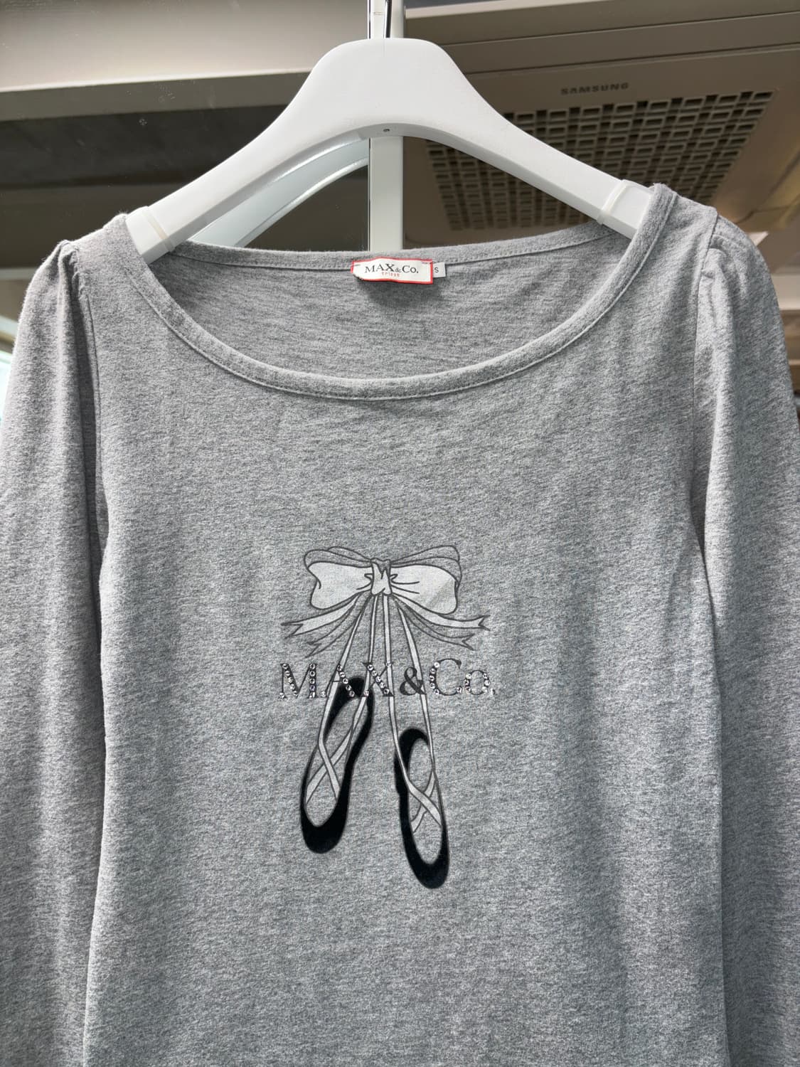 Max&co 발레슈즈 롱슬리브 상품이미지3