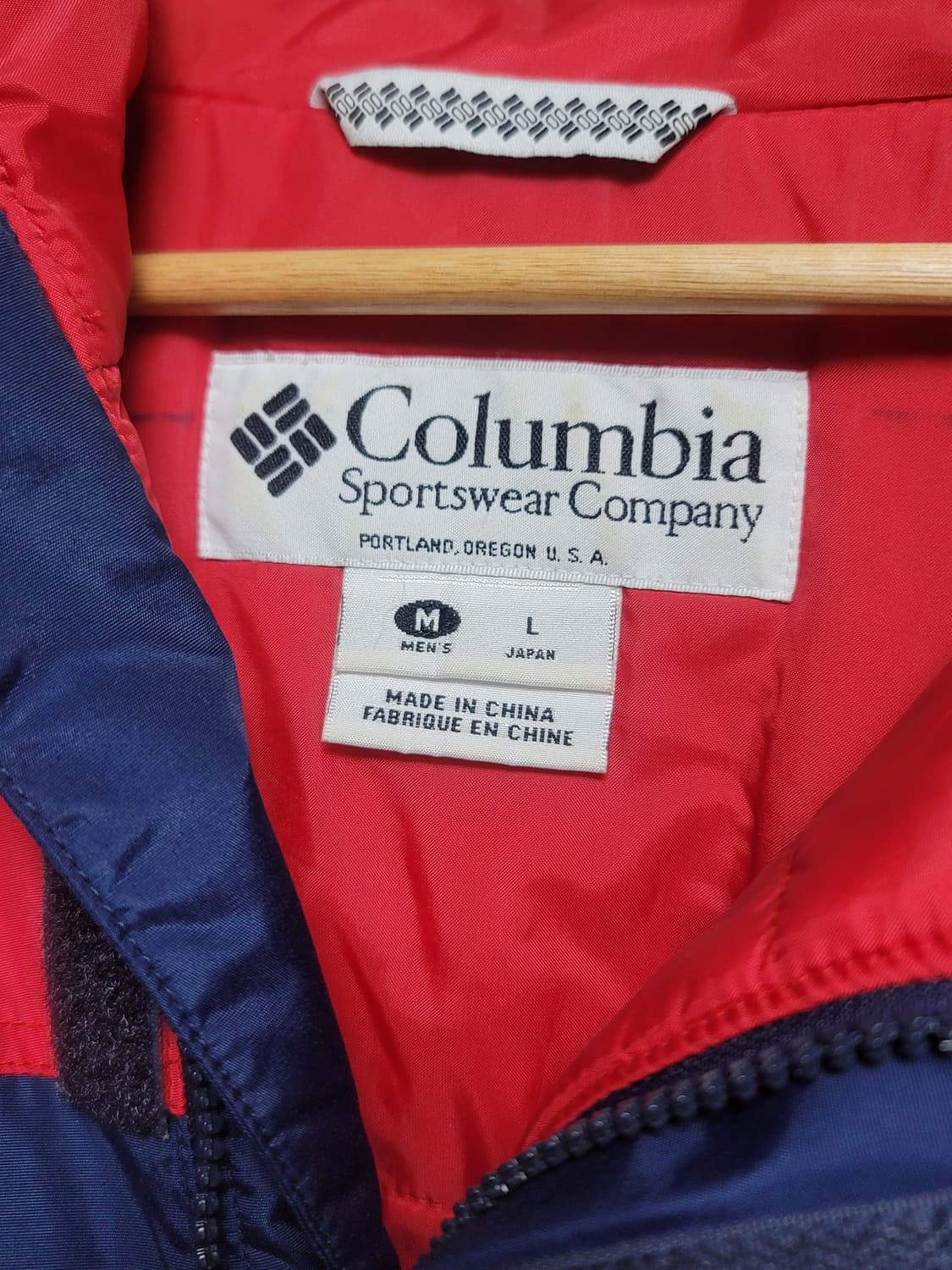 콜롬비아 빈티지 아노락 후드 바람막이 상품이미지3