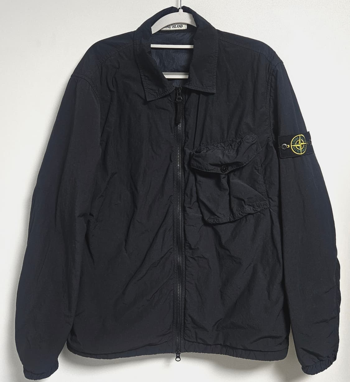 L 스톤아일랜드 나슬란 폴라텍 오버셔츠자켓 상품이미지2