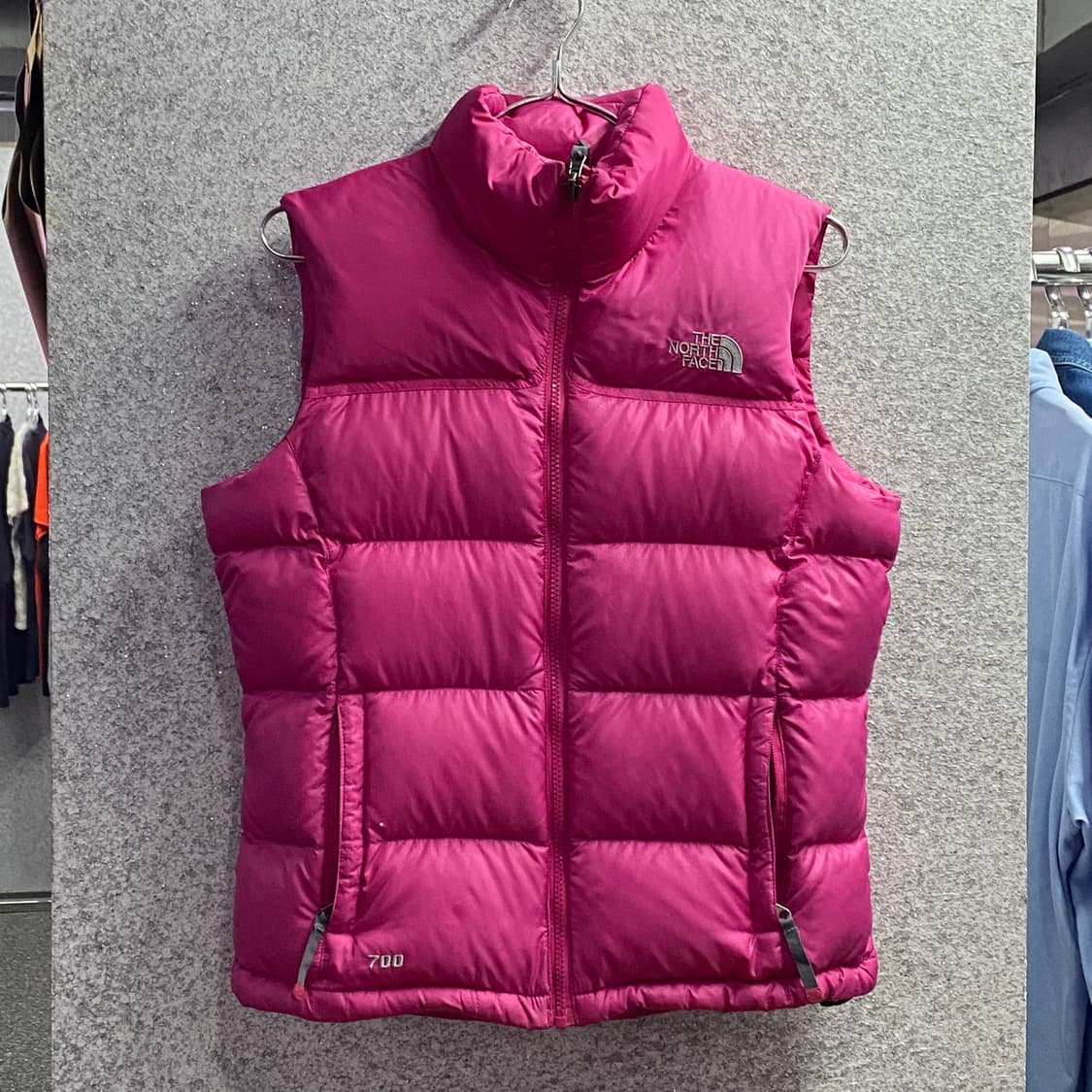 더노스페이스 스몰로고 트랙탑 조끼패딩 B2526 상품이미지2