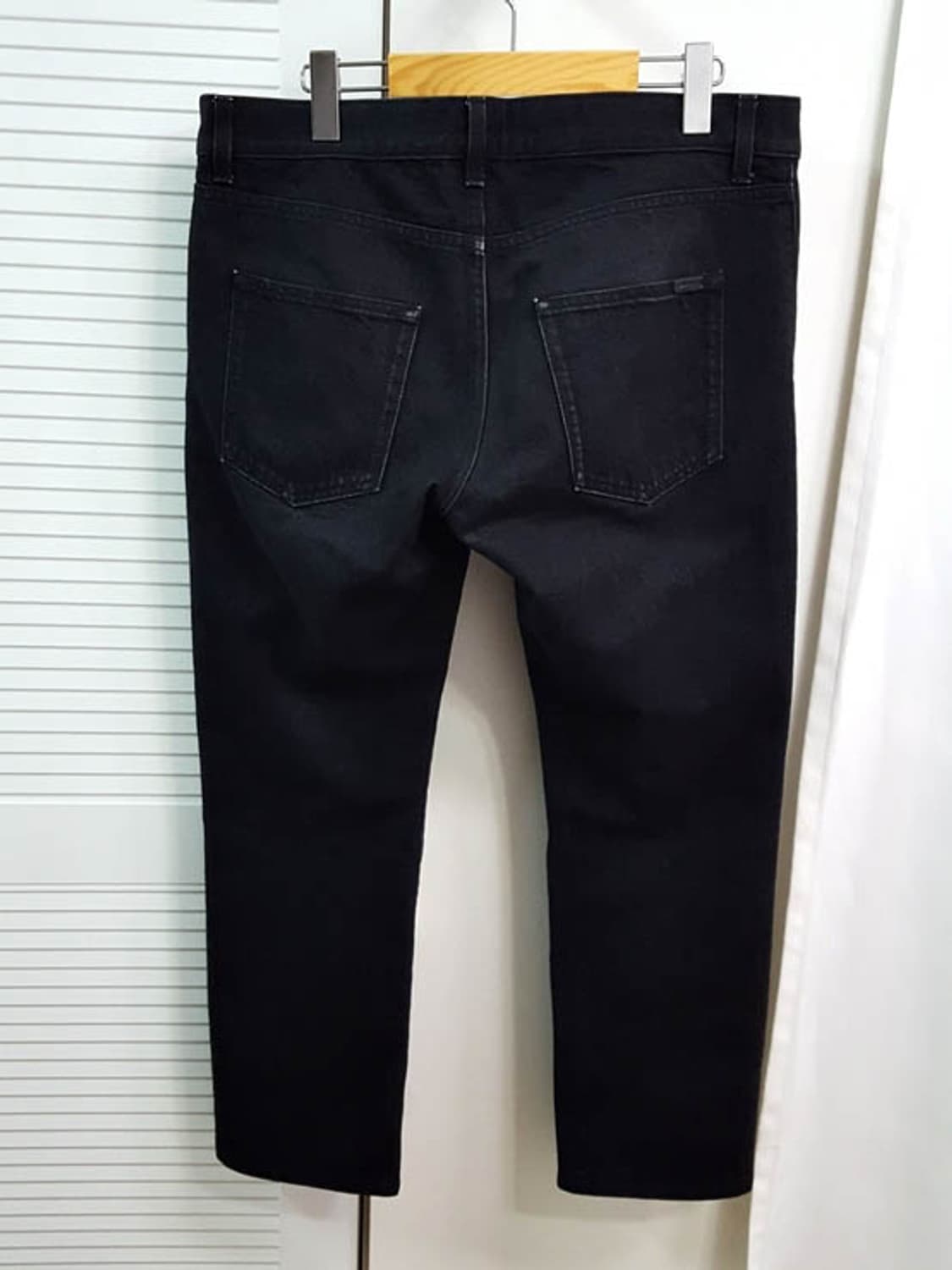 입생로랑 남성 블랙진 33 상품이미지4