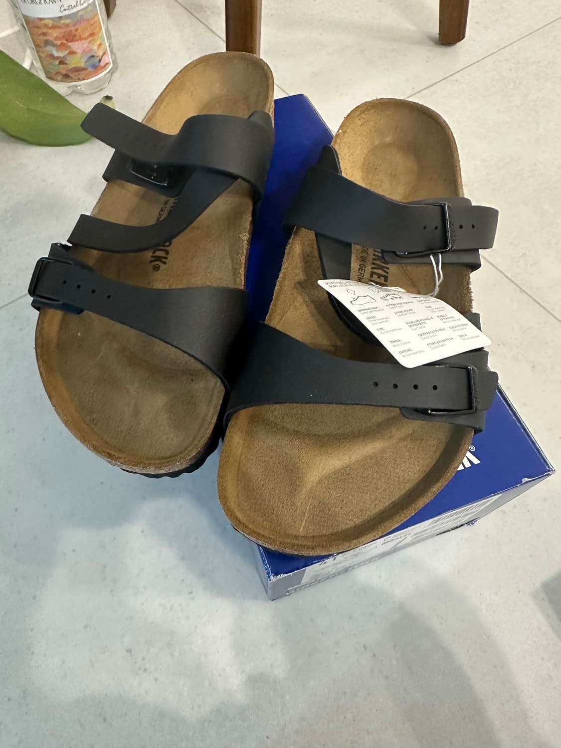 버켄스탁 살리나 265 레귤러 블랙 미사용 새상품 상품이미지1