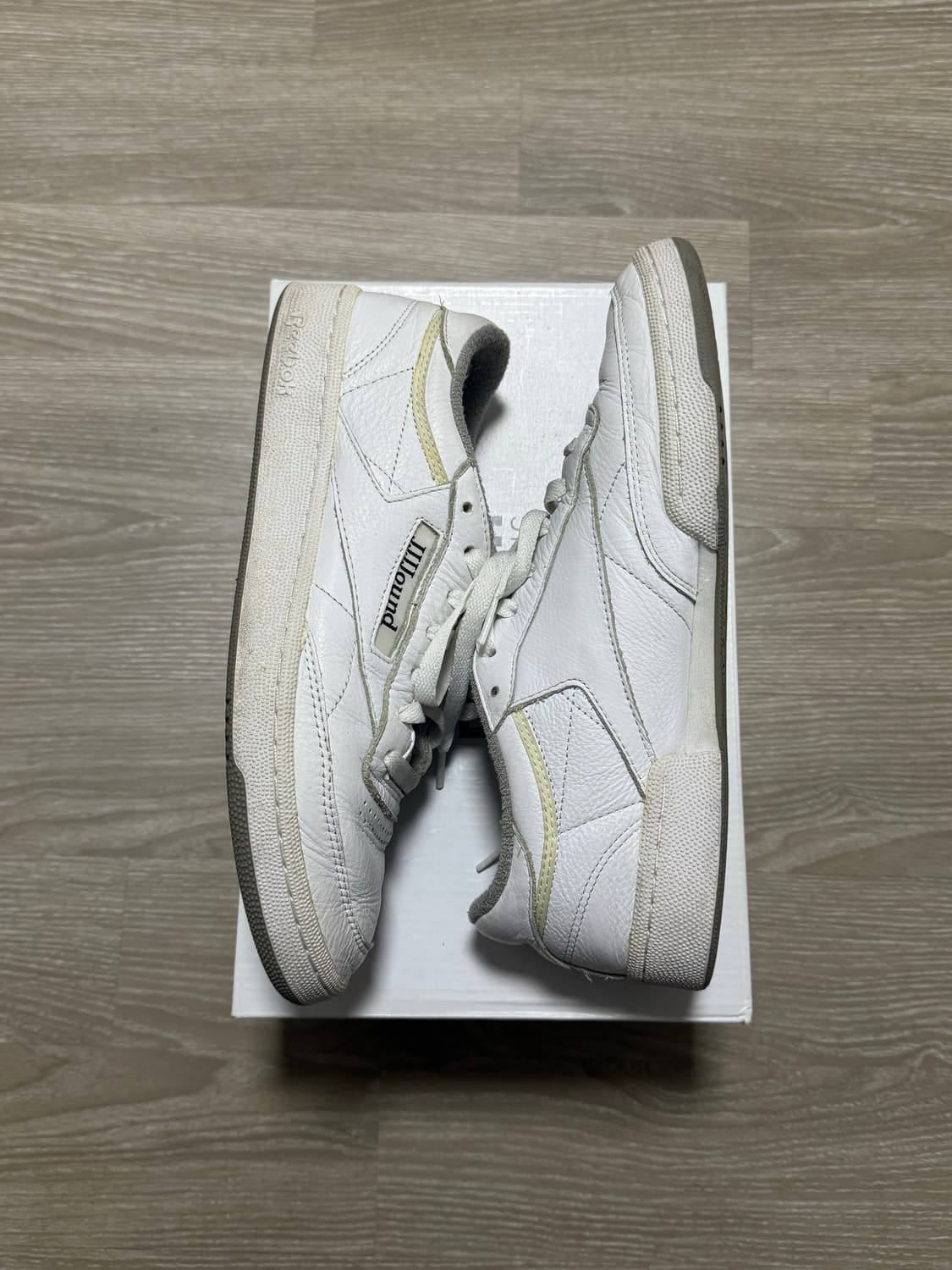 리복 자운드 클럽c 19ss 초판 White/Grey 270 상품이미지2