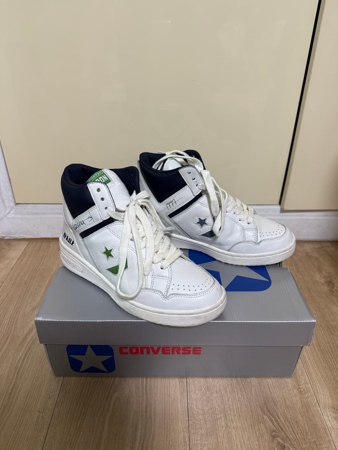 카시나 x 컨버스 웨폰 빈티지화이트 245 상품이미지2