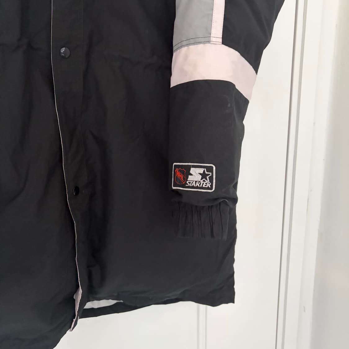 00s 스타터 NHL 로스앤젤레스 킹스 롱 파카 XL 상품이미지4