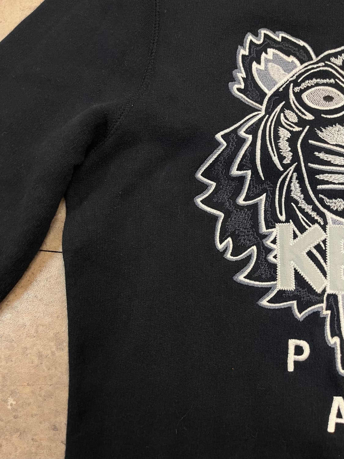 겐조 기모 맨투맨 블랙 #csz2844 상품이미지7