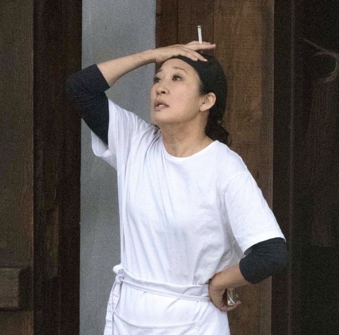 스웨이드 버클 하이 부츠 블랙 <새상품> 상품이미지5