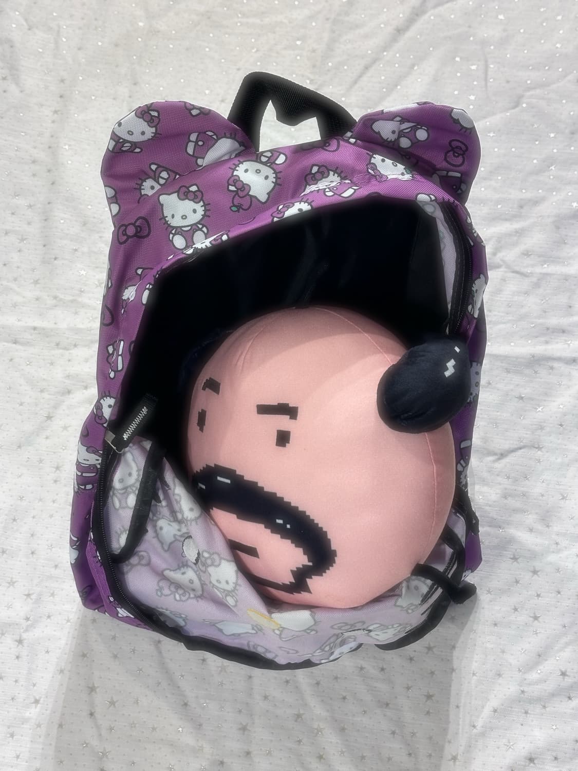 2015 홋카이도 퍼플 키티 백팩 🎒 상품이미지6