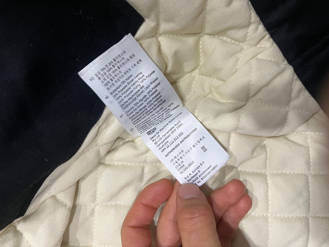 데우스 워크자켓 M 상품이미지6