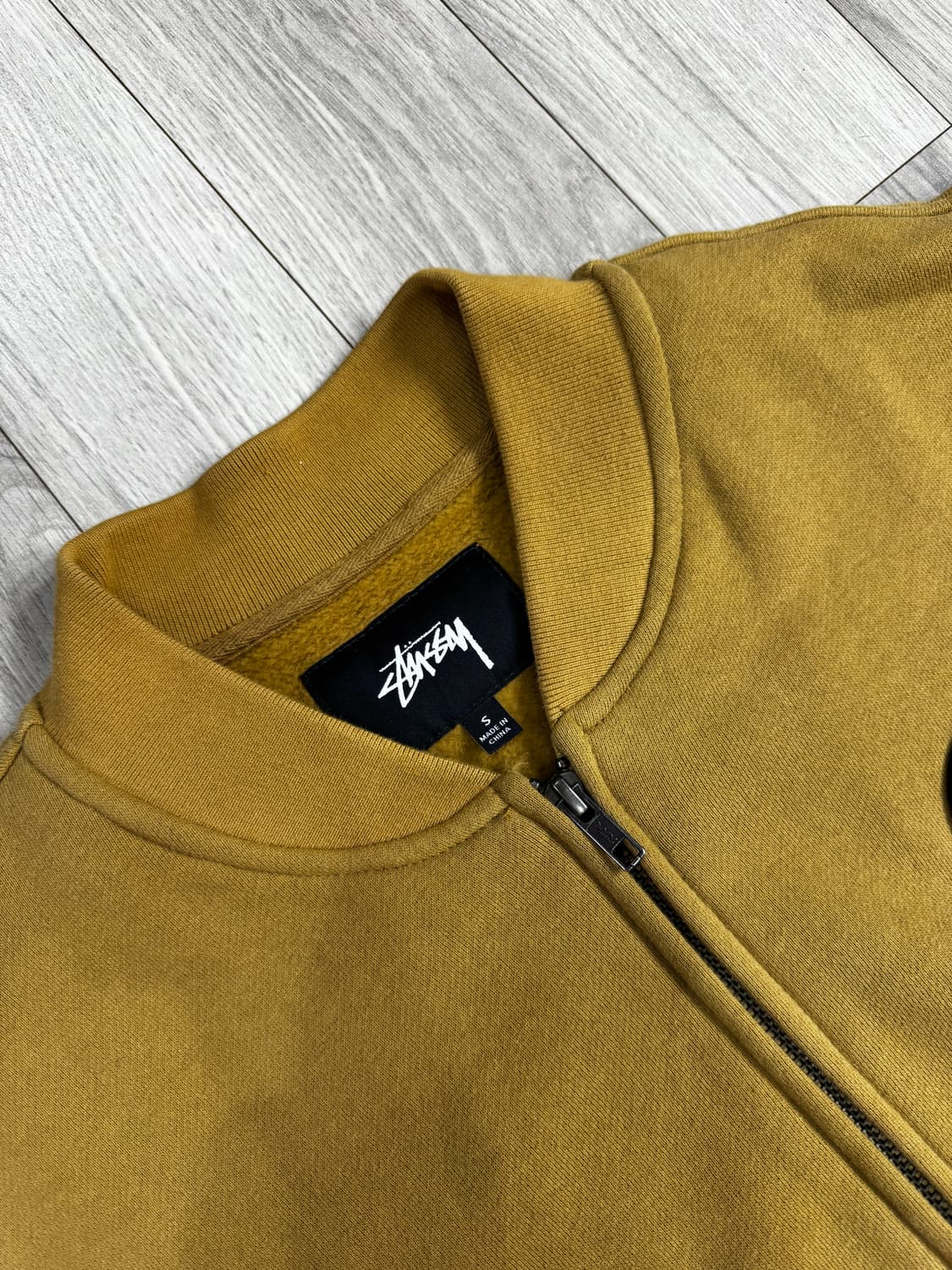 스투시 머스타드 블루종 자켓 상품이미지7