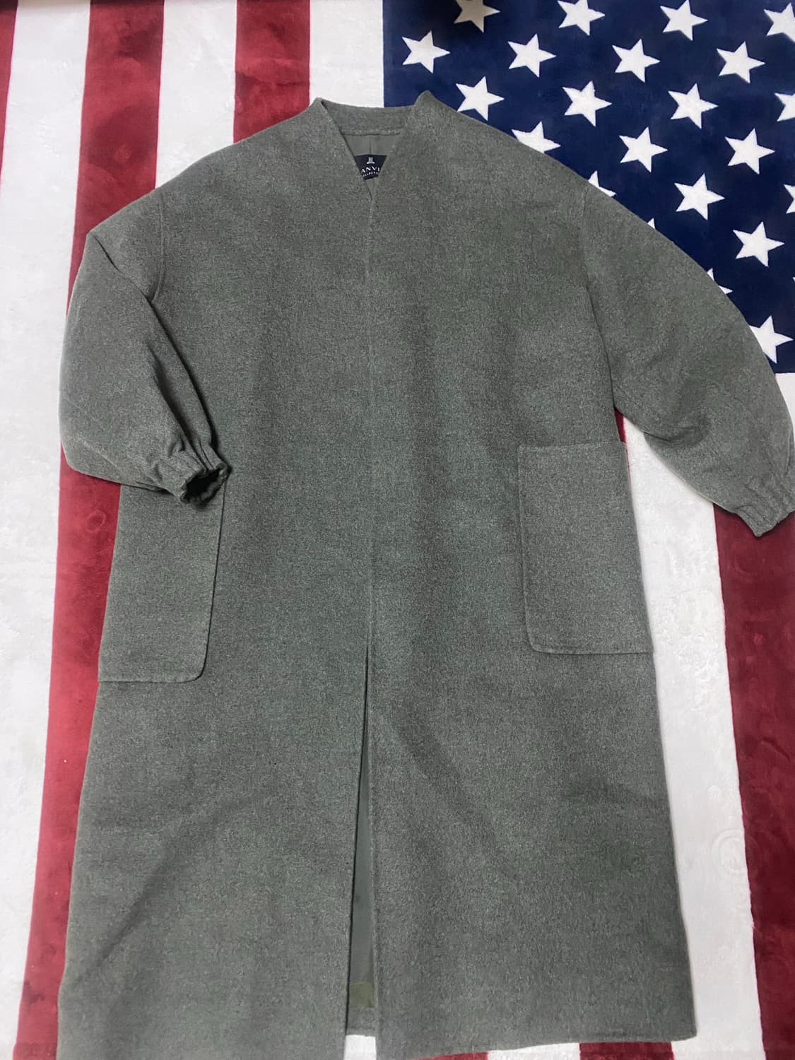 랑방컬렉션 캐시미어 망토 코트 상품이미지1