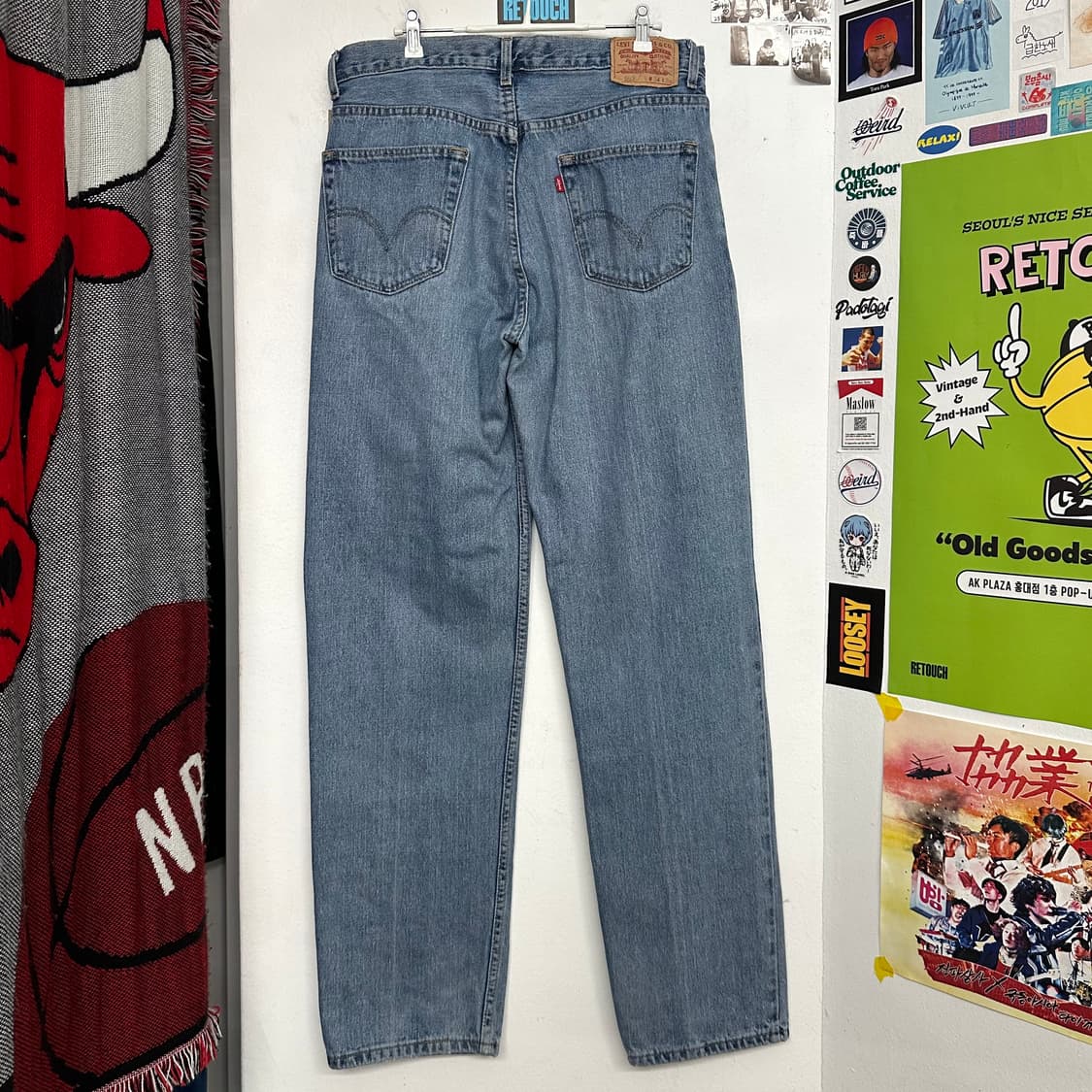 00’s 리바이스 550 릴렉스핏 데님진 상품이미지4