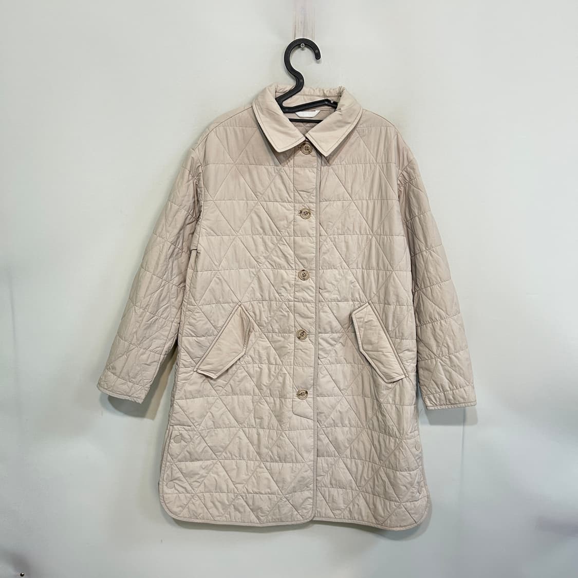 코오롱 여성 누빔 코트 85  상품이미지2