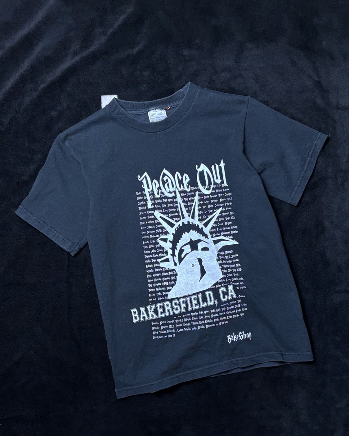 일본빈티지 자유의 여신상 반팔티 상품이미지1