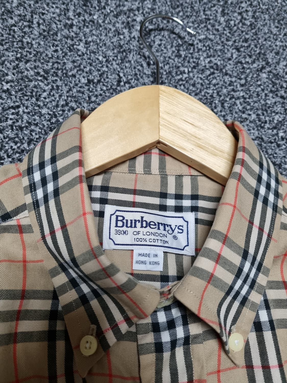 (정품) 버버리 남성 노바체크 셔츠 남방 상품이미지3