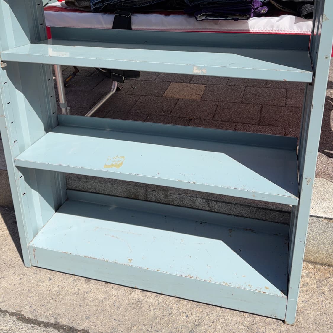 빈티지 소품 미국 철제 선반 상품이미지7