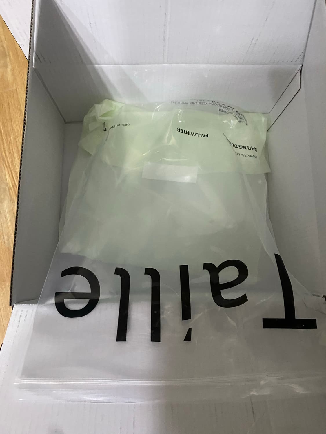 타일레 모헤어 브이넥니트 클라우드그레이 상품이미지3