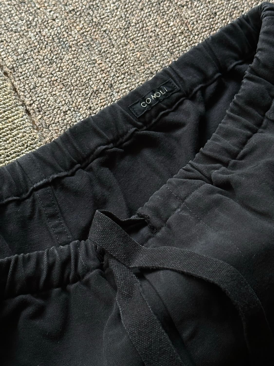 [1] 23aw comoli 가먼트다잉 셋업(자켓,드로우스트링팬츠) 상품이미지8