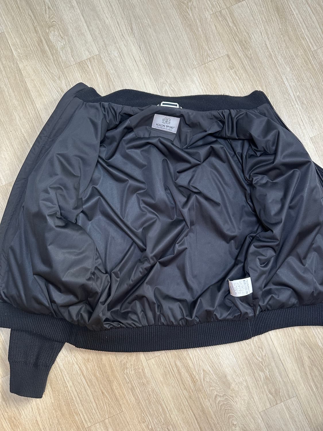 코오롱스포츠 구스다운 니트 하이브리드 다운자켓 105 상품이미지3