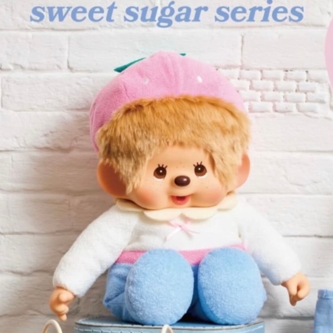 몬치치 스윗 브라운 복숭아 모자쓴 몬치치L 상품이미지1