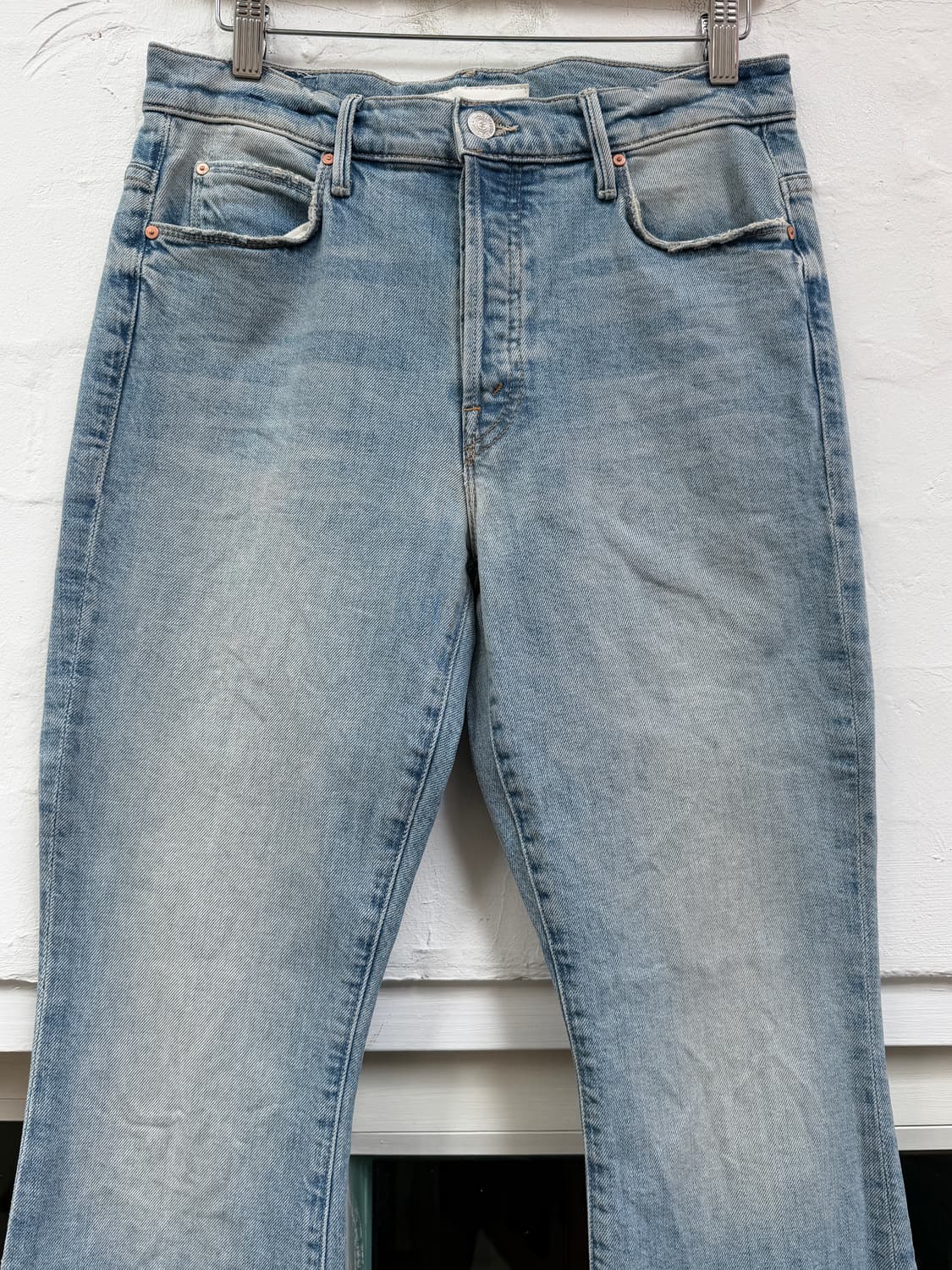 Mother 마더 라이트 블루 부츠컷 데님 팬츠 W27 상품이미지2