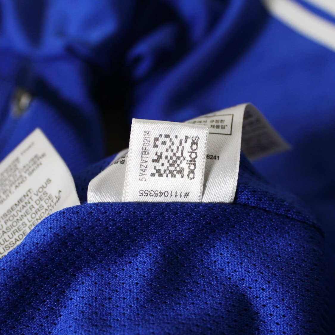 Adidas 아디다스 슈퍼스타 유로파 블루 트랙탑 져지 L012 상품이미지4