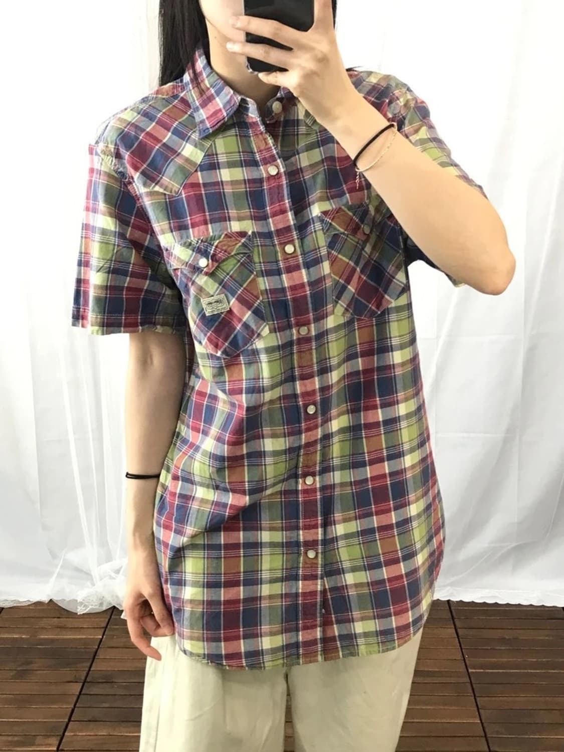 Denim Supply RL Plaid Western Shirt 상품이미지3