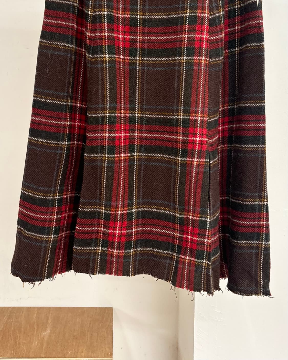 사이블 사렐 타탄 체크 퀄트 스커트 상품이미지6