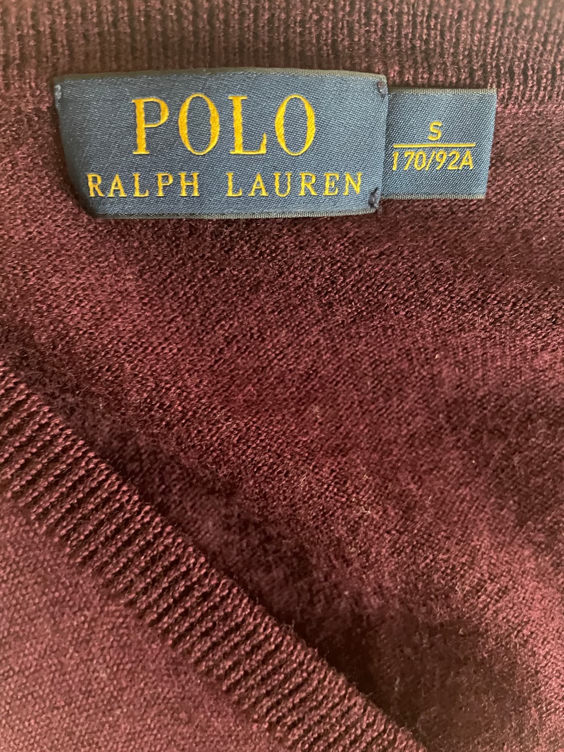 폴로 랄프로렌 브이넥 니트  상품이미지3