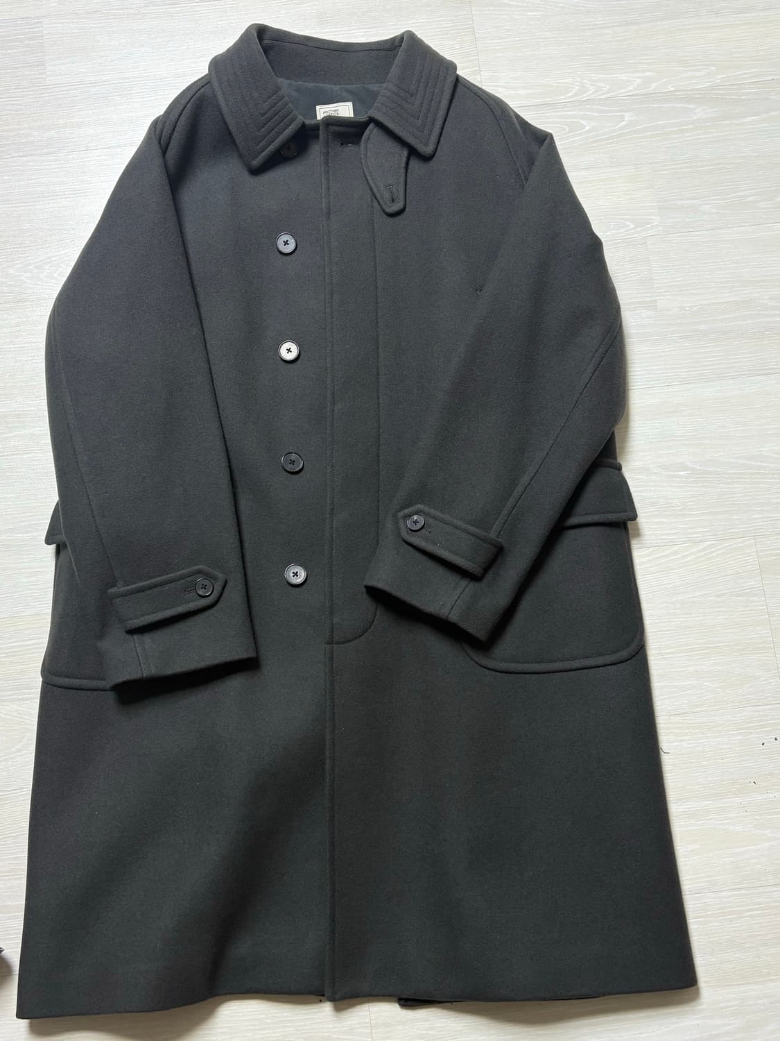 [3]어나더오피스 보이저 발마칸 코트 그라파이트 상품이미지1