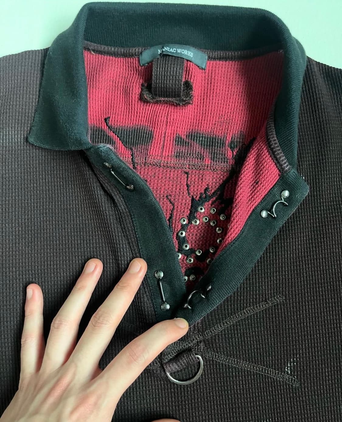Maniac Works Coated PK Half Shirt 상품이미지7