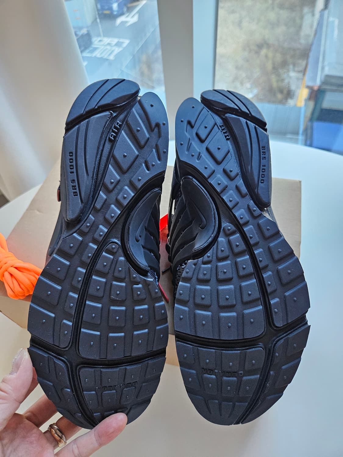 나이키 × 오프화이트 더텐 프레스토 블랙 270 새제품 상품이미지6