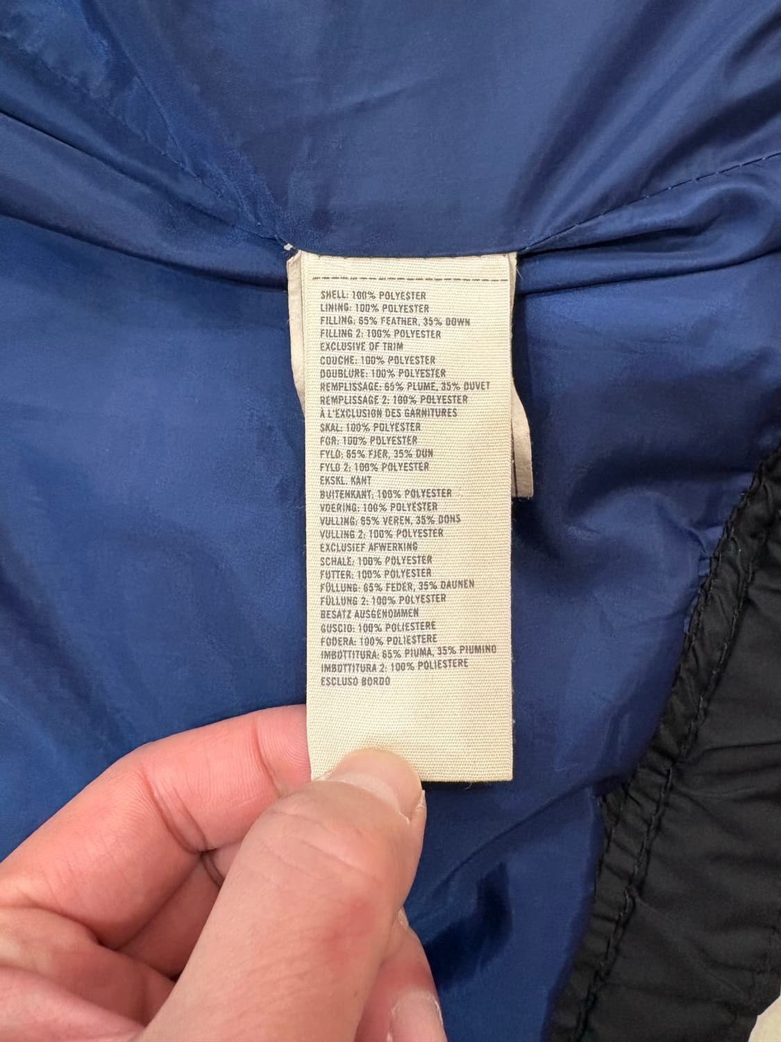 아베크롬비 라탐폰드 패딩 네이비 S 상품이미지3