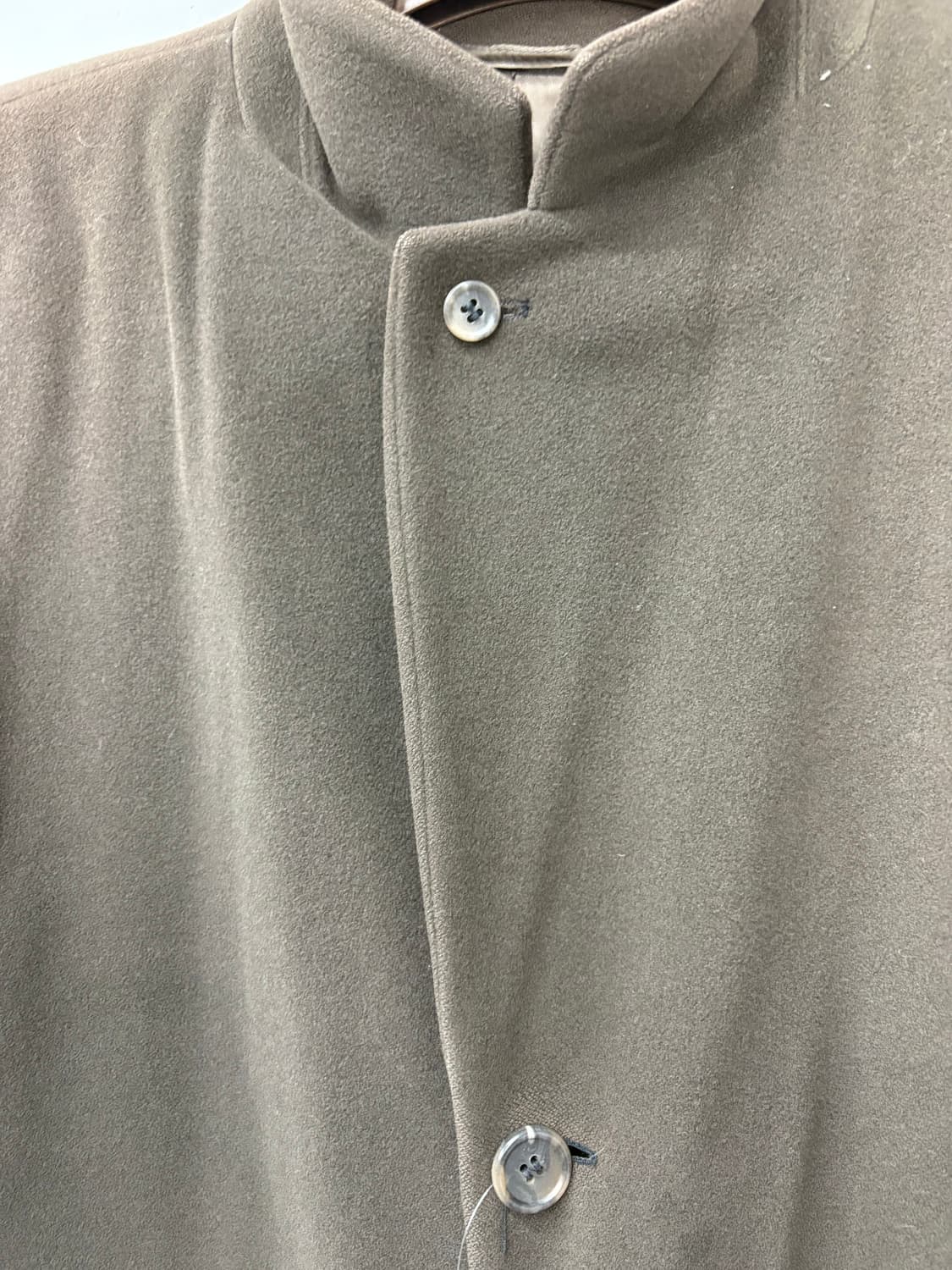 휴고보스 울 브라운 하이넥 코트 A3140 상품이미지3