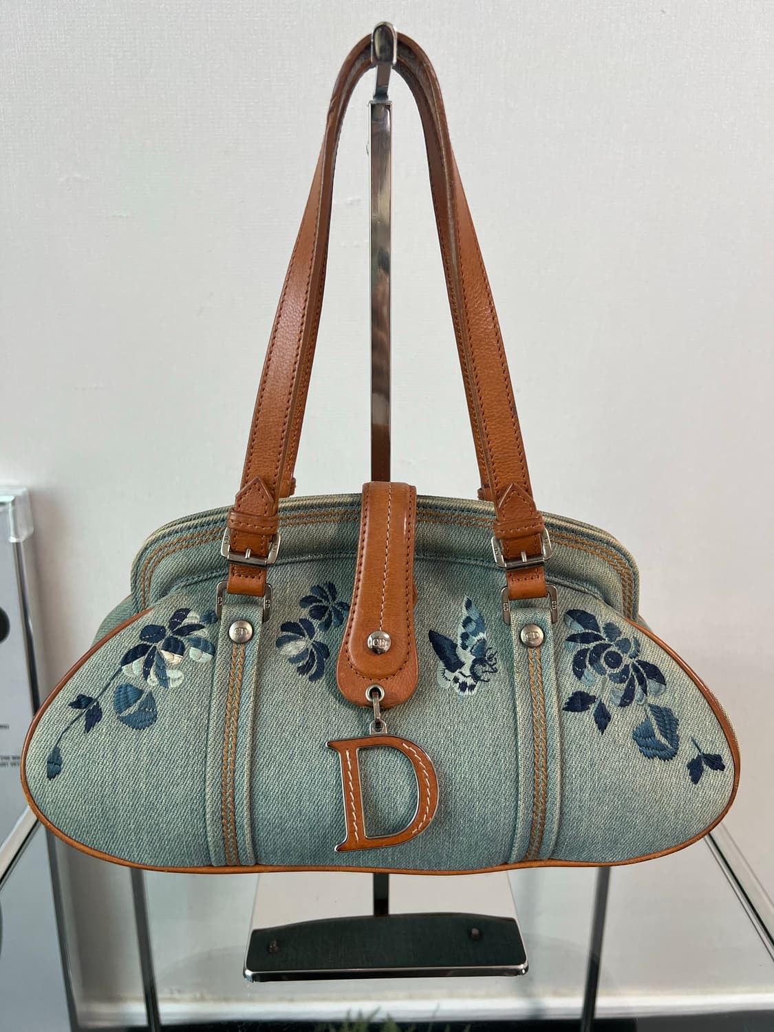 디올 데님 디텍티브 D참 FW2005 숄더백 상품이미지4