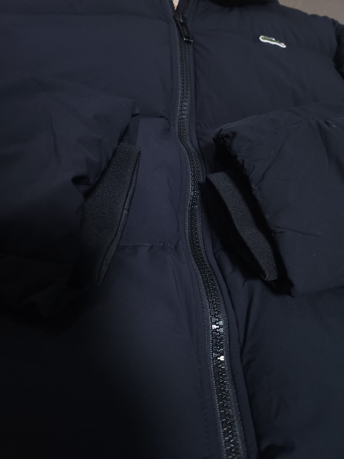 라코스테 오리털 봄버패딩, L 상품이미지5