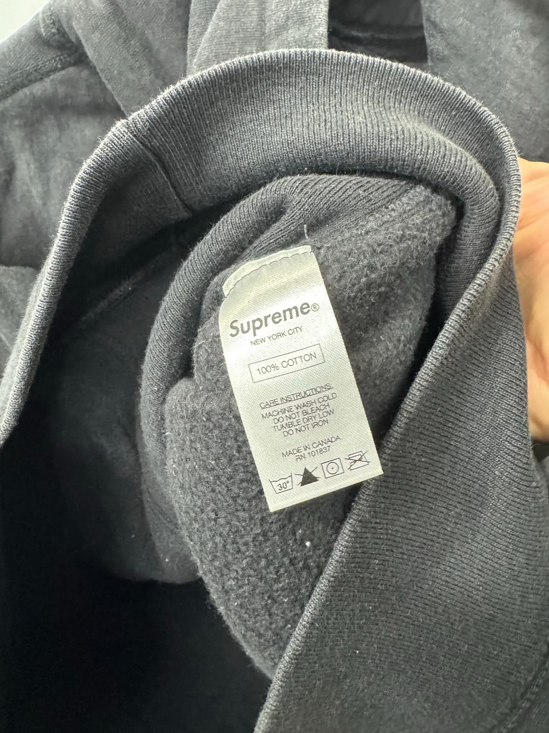 슈프림 박스로고 후드 S 블랙 상품이미지6