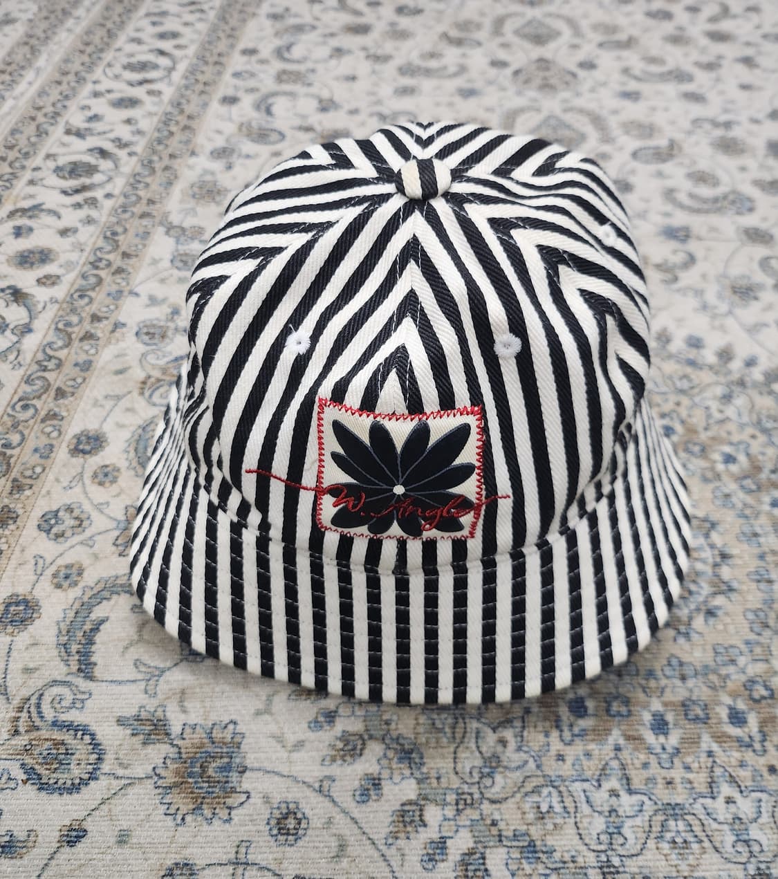 W. 앵글 골프 스트라이프 버킷햇 F (56-57) 상품이미지1