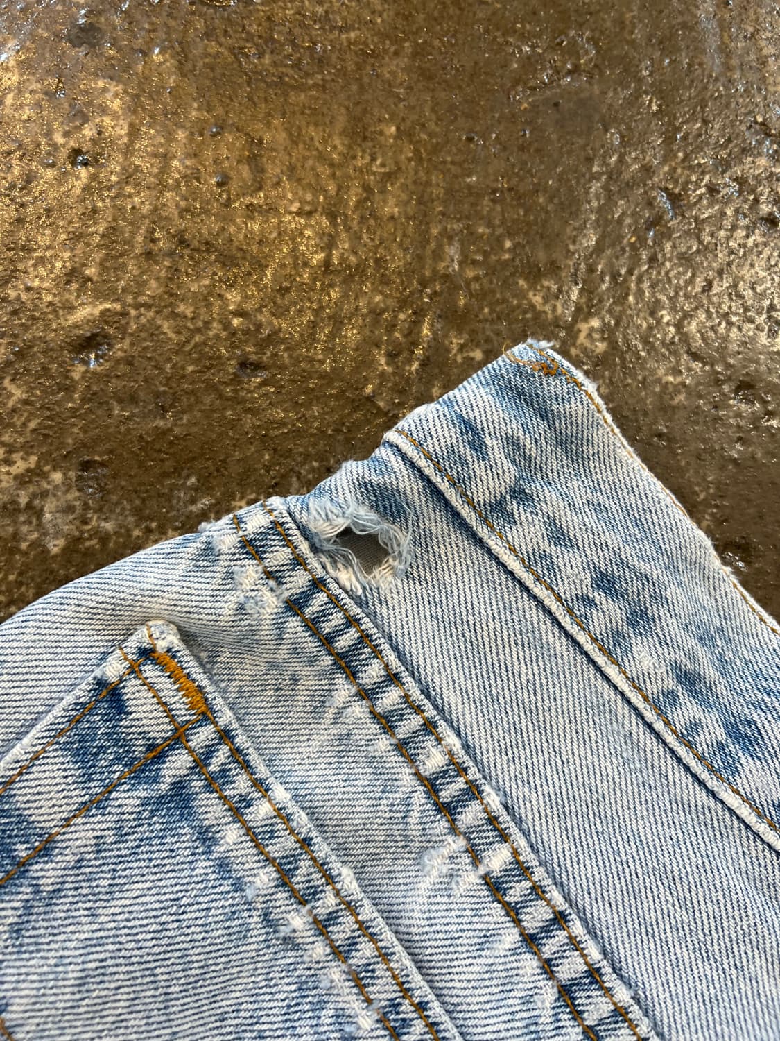 Levis 빈티지 데님 스커트 상품이미지7