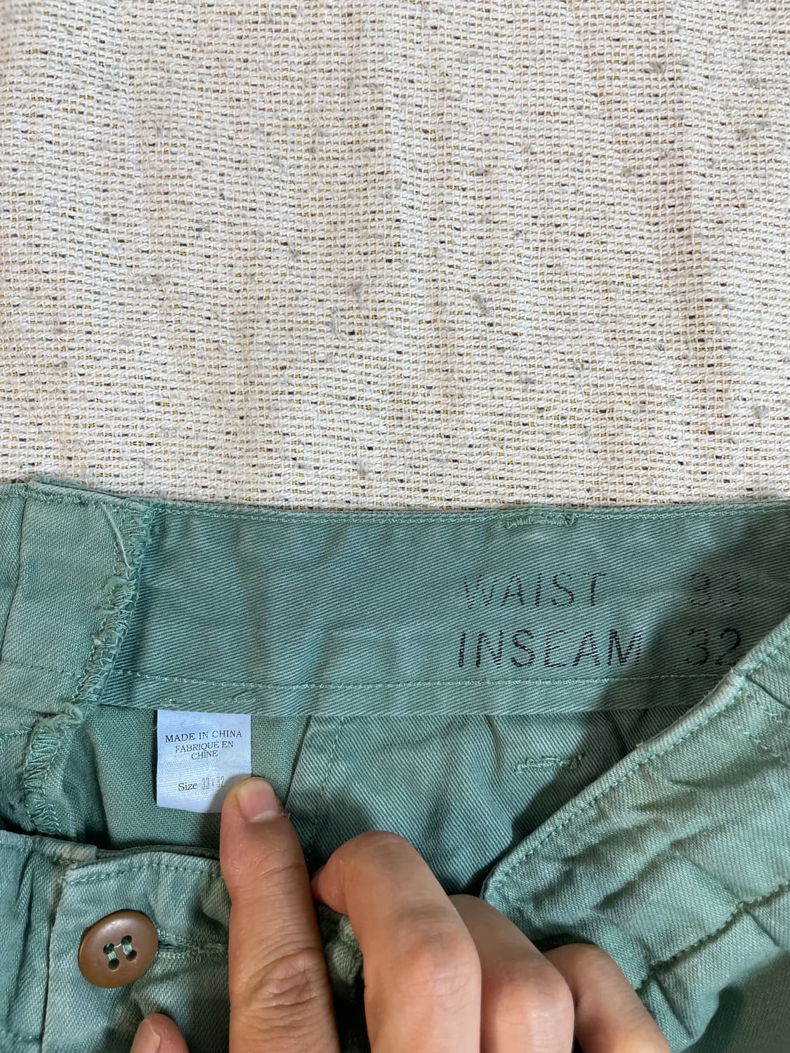 RRL 필드치노(GAS STATION GREEN) 33x32 상품이미지2