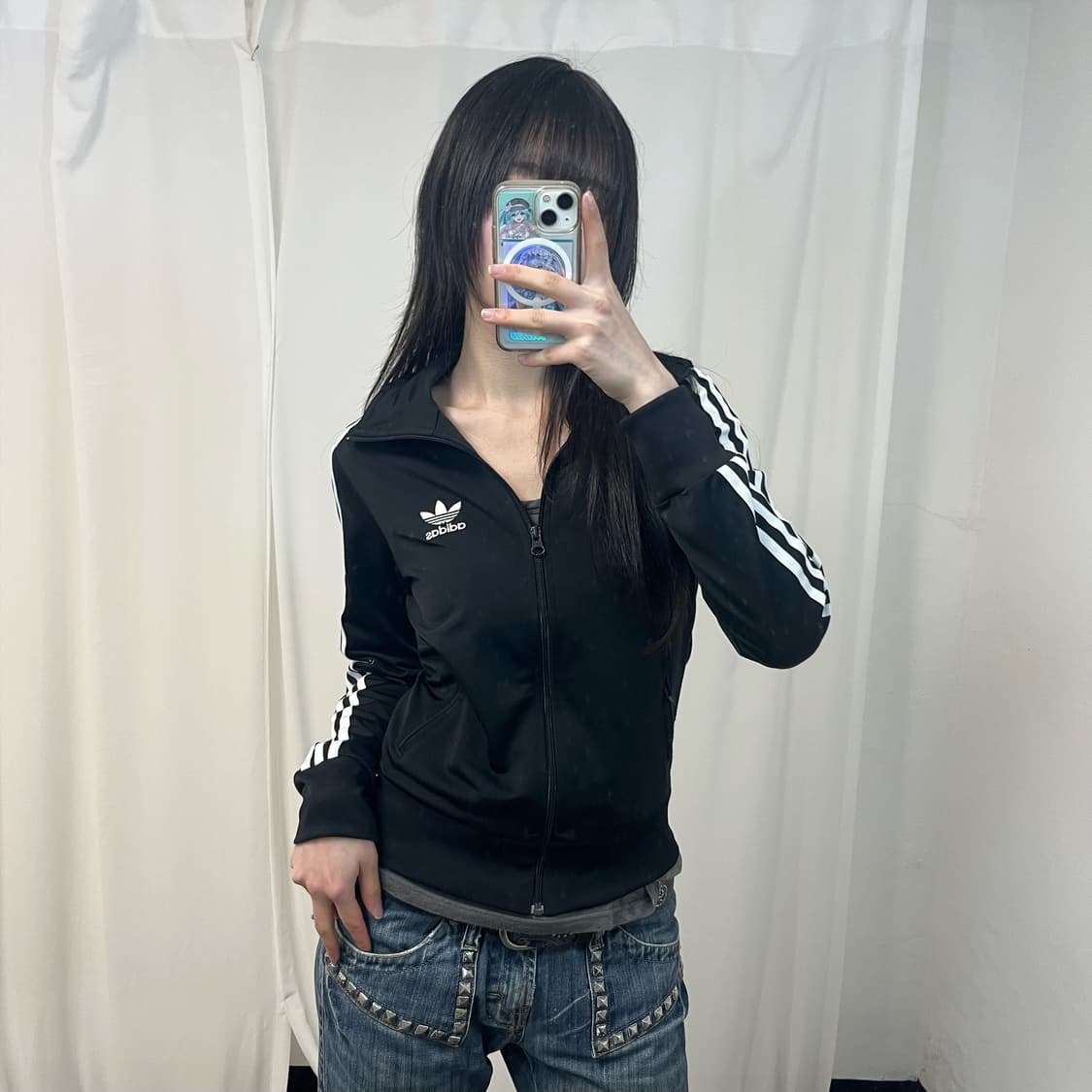 Adidas black Firebird jersey 상품이미지1