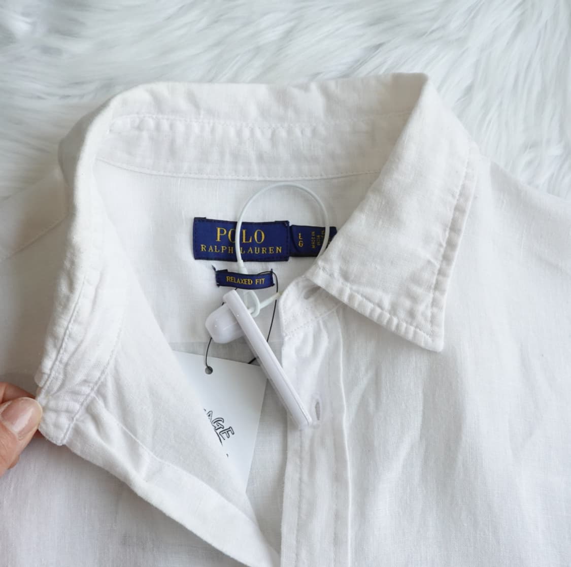 폴로 랄프로렌 옥스포드 셔츠 (Relaxed Fit) 1907 상품이미지4